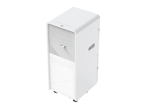 Aire acondicionado portátil ok. OAC 12126 ES 2236 fg/h 2 Velocidades 20m² 55 dB(A) Ruedas Blanco