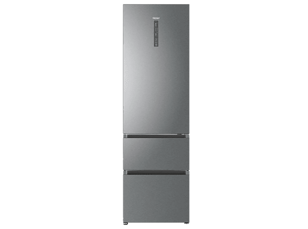 Frigorífico combi Haier 3D 60 Series 3 A3FE737CGJ No Frost 200 cm 371 l Motor Inverter Botellero Inox