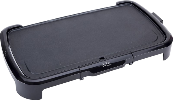 Plancha de asar Jata GR 217 2200 W 55x26 cm Antiadherente Termostato regulable Asa de toque frío Negro