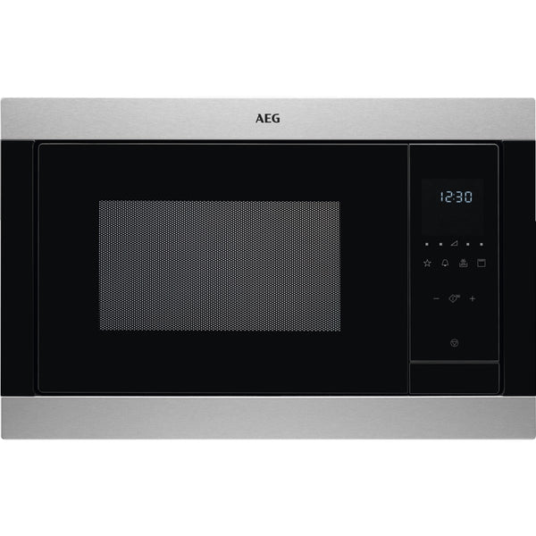 Microondas integrable AEG MSB2547D-M Grill 900 W Acero inoxidable 8 niveles 23 l Negro/Inox