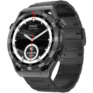 Me lo llevo FIJO !!! DT NO.1 Ultra Mate Negro con Correa Metálica Negra Reloj inteligente