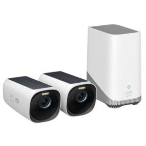 (❤️‿❤️) eufy Security S330 (eufyCam 3) 4K UHD Panel solar Blanco / Negro
