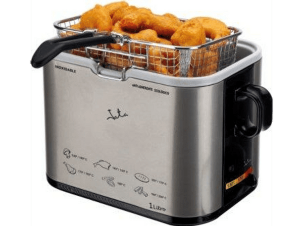 Freidora Jata FR326E Potencia 1000W Capacidad 1L Inox