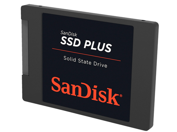 Disco duro SSD interno de 480 GB Sandisk SSD PLUS hasta 535 MB/s