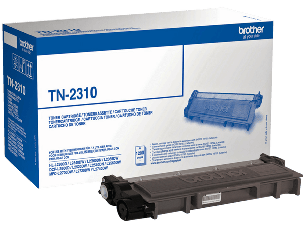 Cartucho tóner Brother TN2310 Negro Para DCP L2500 L2520 L2540 HL