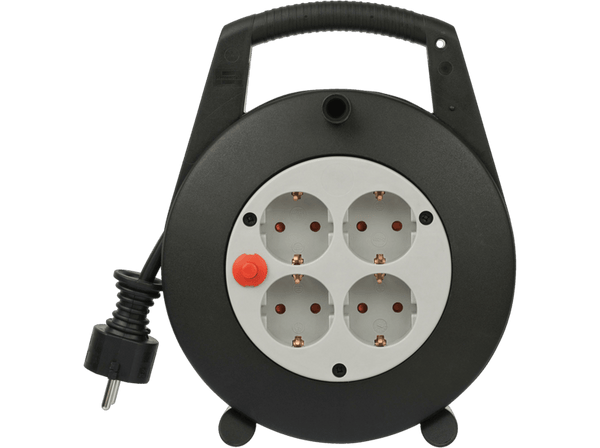 Alargo limitador de tensión con base múltiple Brennenstuhl Vario Line Negro Gris
