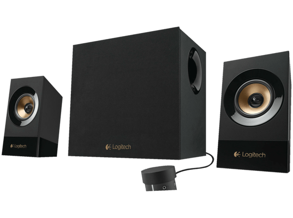 Sistema de altavoces multimedia Logitech Z533 2.1 120 vatios conexiones 3,5 mm y RCA