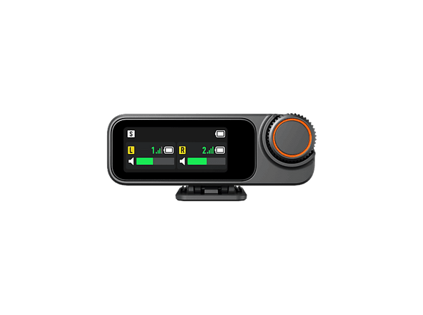 Micrófono DJI Mic 3 Receptor Inalámbrico WiFi Bluetooth 5.4 Cancelación de ruido avanzada 10h Autonomía Negro