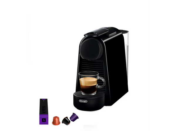 Cafetera de cápsulas Nespresso® De Longhi Essenza Mini EN85B 19 bares 0.6 L Negro