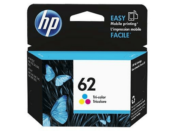 Cartucho de tinta HP 62 Tricolor C2P06AE