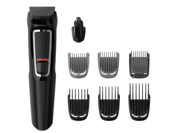 Afeitadora Philips Multigroom Series 3000 MG3730/15 Multifunción 8 en 1 60 min Seco y húmedo Negro