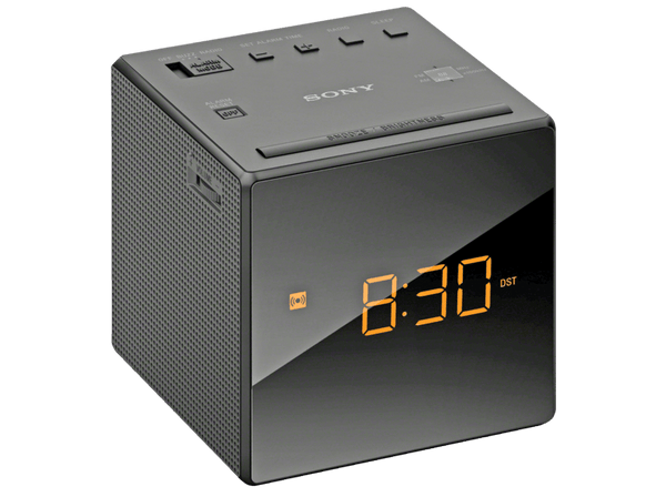 Despertador Sony ICF-C1B Negro 1 alarma