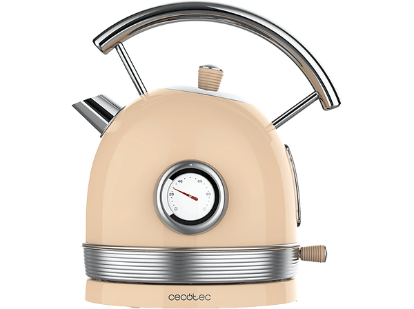Hervidor de agua Cecotec Thermosense 420 Light Beige 2200 W 1.8 l Base 360º Acero inoxidable Light Beige