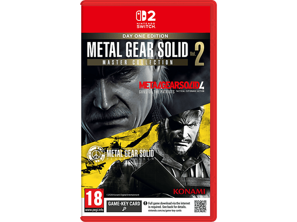 Nintendo Switch 2 Metal Gear Solid: Master Collection Volume 2 (Game Key Card)