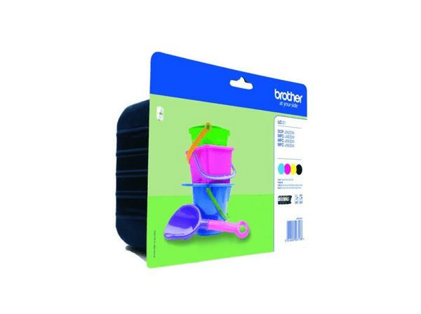 Cartuchos Tinta Brother Lc221Valbp_Pack4