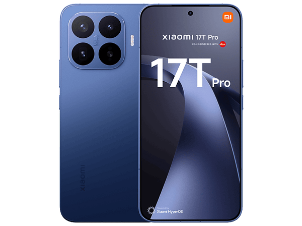 Móvil Xiaomi 17T Pro Azul 512 GB 12 GB RAM 6.83 pOLED MediaTek Dimensity 9500 7000 mAh