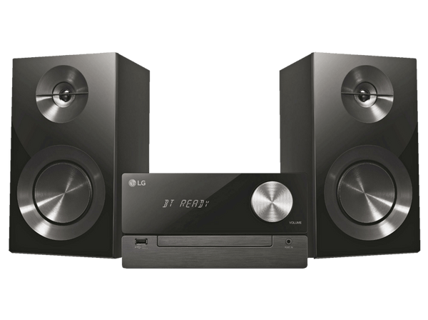 Microcadena LG CM2460 Bluetooth USB 100 W CD Negro