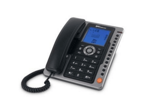 Teléfono SPC 3604N Manos libres Pantalla iluminada Negro