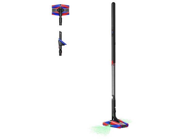 Aspirador escoba Dyson PencilVac Fluffycones™  Potencia succión 55 AW  Autonomía 30 min  Ligera y Manejable  Negro mate