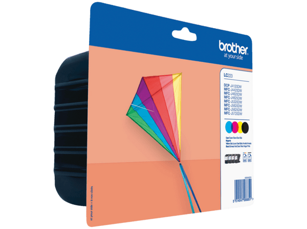 Cartucho de Tinta BROTHER LC223VALBP PACK 4 COLORES