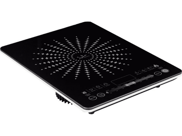 Encimera eléctrica Jata VNI145 Inducción 2100W Display LED 8 Funciones programadas Negro