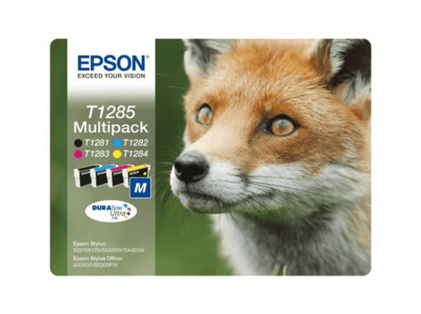 Cartucho de tinta Epson C13T12854020 CT4CL Pack zorro BL+RF