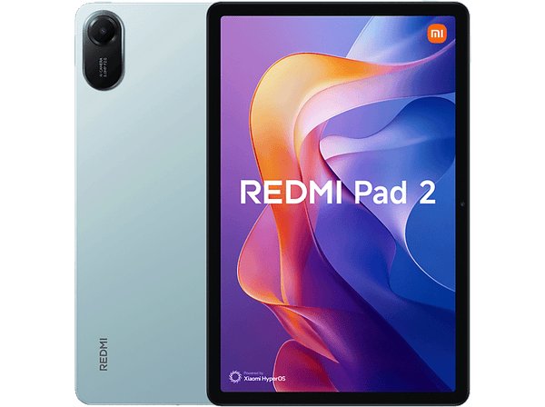 Tablet Xiaomi Redmi Pad 2 WI-FI 11 WQHD 4 GB RAM 128 GB MediaTek G100-Ultra Verde menta