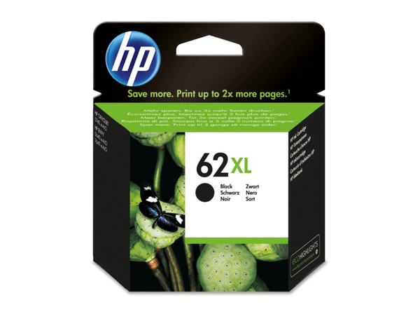 Cartucho de tinta HP 62 XL Negro C2P05AE