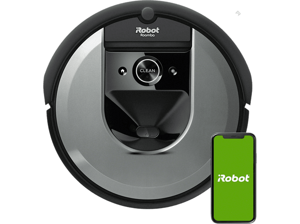 Robot aspirador iRobot Roomba i7150 WiFi Alta potencia de succión Memoriza Mapea y se adapta Mascotas