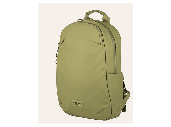 Mochila para portátil Tucano Láser Para Portátil de 15,6 pulgadas o MacBook Pro de 16 (2019-2024) Espalda Ergonómica Verde Militar