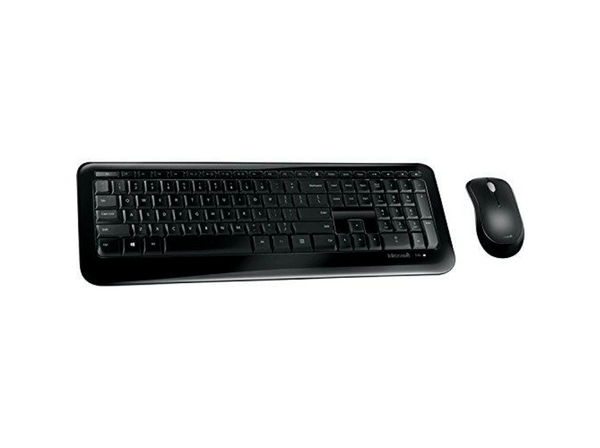 Pack Teclado + Ratón Microsoft Wireless Desktop 850 RF inalámbrico USB Negro