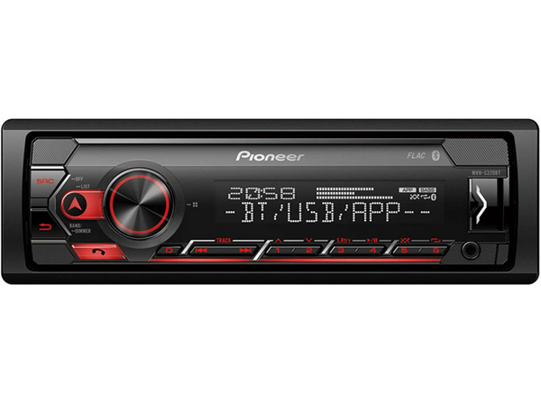 Autorradio Pioneer MVH-S320BT Bluetooth USB 4x50W Negro