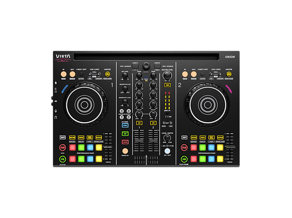 Controladora DJ Vieta Pro Orion  Bluetooth  2 Canales  Jogwheels  Rango de Frecuencia: 20 20000 Khz  Negro