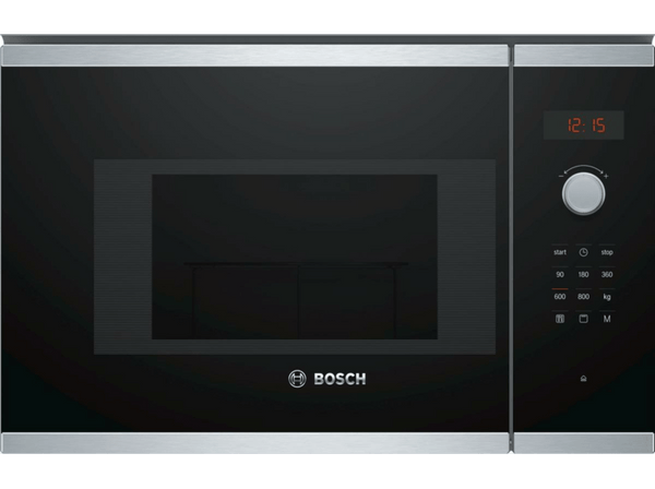 Microondas Bosch BEL523MS0 Integrable 800W 20 L Acero inoxidable