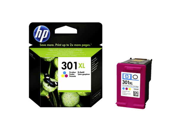 Cartucho de tinta HP 301XL Tricolor CH564EE