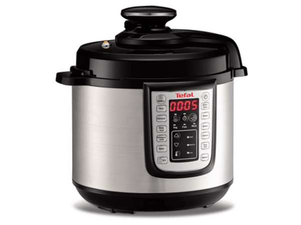 Olla a presión eléctrica Tefal CY505E All-in-one Multicooker 1200W 6 L 25 programas Temporizador