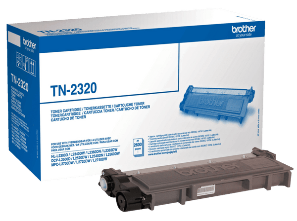 Toner Brother TN2320 Negro original cartucho de tóner