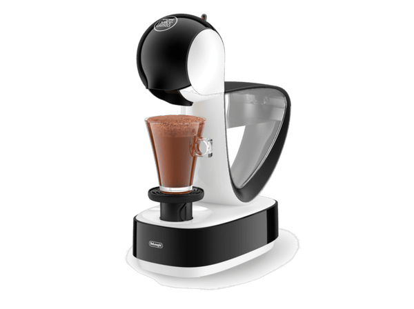 Cafetera de cápsulas De Longhi EDG260W Infinissima 15 bar 1.2 L Bandeja recoge gotas Blanco