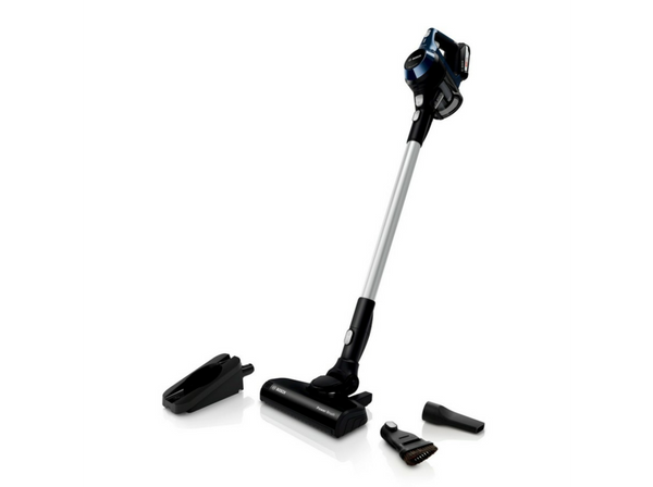 Aspirador escoba Bosch BCS611P4A Sin cable ni bolsa 30 min autonomía Boquilla 2 en 1 0.3 Litros Negro