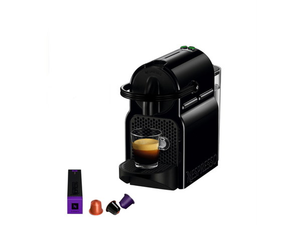 Cafetera de cápsulas Nespresso® De Longhi INISSIA EN80B Presión de 19 bares Potencia 1260W Negro