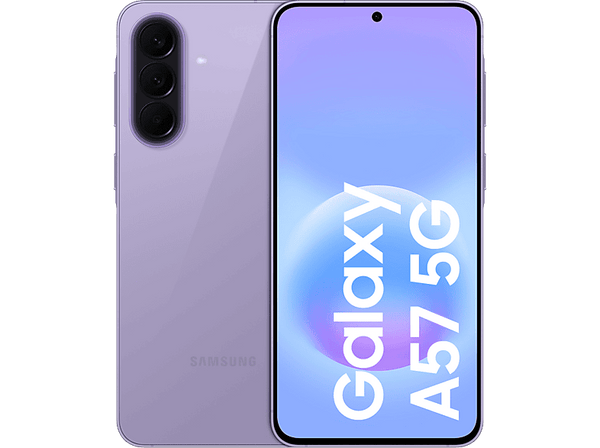 Móvil Samsung Galaxy A57  Violeta  256 GB  8 GB RAM  6.7 FHD+  Exynos 1680  5000 mAh  Android 16