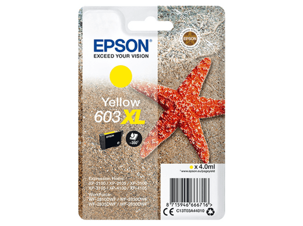 Cartucho tinta Epson Amarillo 603XL
