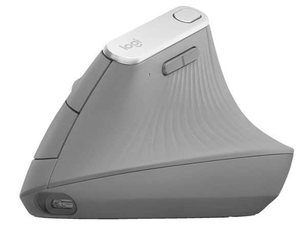 Ratón inalámbrico Logitech Vertical MX Ergonómico 4000 ppp Inalámbrico Negro