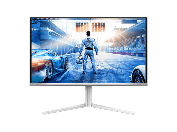 Monitor gaming Philips Evnia 27M2N6501L  26.5 QHD  240 Hz  0.03 ms GtG  QD OLED  Altura Ajustable  HDR10  Blanco
