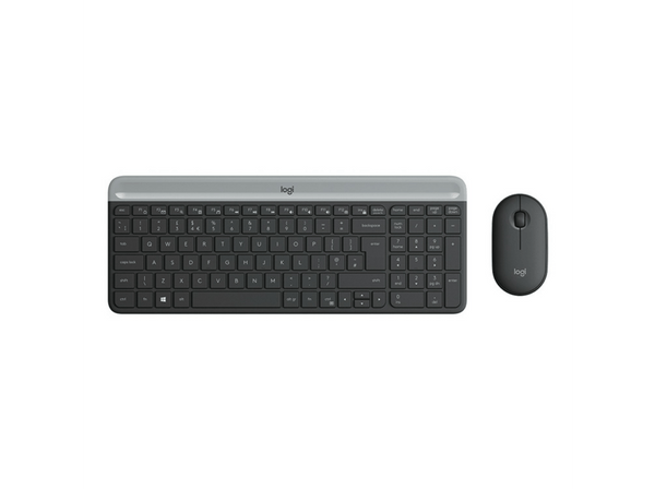 Pack Teclado + Ratón Logitech MK470 Inalámbrico Bluetooth USB Negro