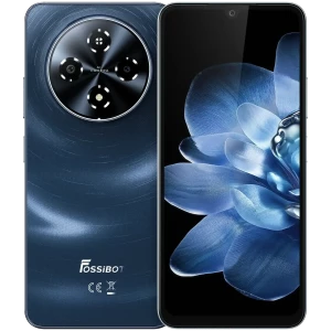 Fossibot S5 Pro 256GB Negro Batería de 6000 mAh 8GB de RAM Pantalla HD+ de 6.88'