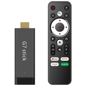 G7 Stick S905Y4 2GB/16GB Dual Wifi Control por Voz Android 11 Android TV