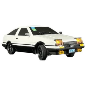 LD1801 AE86 1/18 2.4G (Gyro Version) Drift Blanco Coche RC