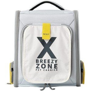 (❤️‿❤️) Mochila Transportín para Mascota Breezy xZone Pet Carrier Gris