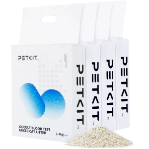 PETKIT PKCL08 Arena para Gatos con Partículas para la detección de Sangre Oculta (Pack x4)